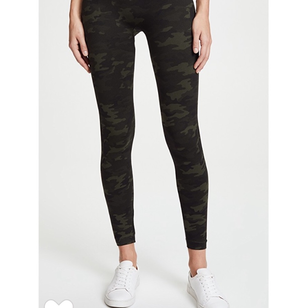 SPANX camo leggings